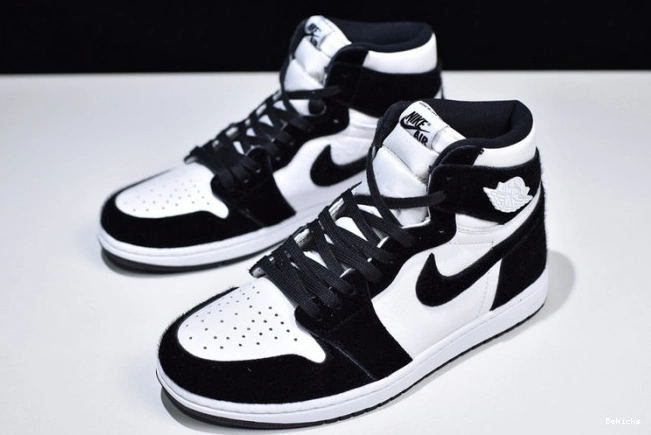 Rep BK black air cd0461-007 panda 1 jordan white 1117